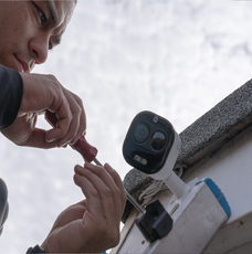 4 Wired Camera Installation