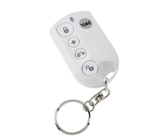 Yale EF-KF Easy Fit Alarm Remote Keyfob DIY Friendly Accessory for SR White 