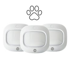 3 Pack - Pet Friendly Motion Detector - Intruder & Sync Alarm Range